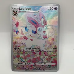Sylveon Pokemon TCG Pocket Eevee Grove Full Art Holo Custom Card - Image 1