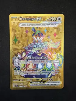 Terapagos ex 173/142 SV07: Stellar Crown Pokemon Card - Image 1