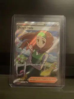 Pokemon TCG Daisy's Help Scarlet & Violet 195/165 Holo Ultra Rare Card - Image 1