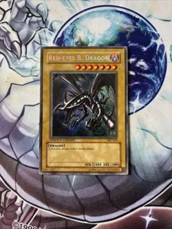 (YCL) Red Eyes Black Dragon BPT-005 Secret Rare Limited Edition Yu-Gi-Oh Card LP - Image 1