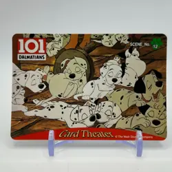 101 Dalmatians The Walt Disney TCG Trading Card Theater SEGA Anime Japan 1995 12 - Image 1