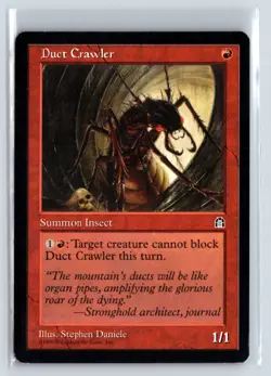 (2X) Duct Crawler Stronghold Common - MTG Magic the Gathering Card - Image 1