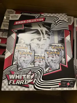 10x Pokemon White Flare Binder Collection Brand New Sealed SHIPS Same Day - Image 2