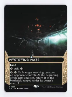 Mystifying Maze (Borderless) 29 (R) MTG Edge of Eternities Stellar Sights (EOS) - Image 1