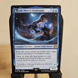 Jill, Shiva's Dominant (Rare) #58 Final Fantasy MTG Near Mint - Image 1
