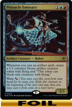 1x - Pinnacle Emissary - FOIL - Edge of Eternities - NM MTG - Image 1