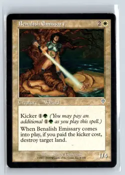 (2X) Benalish Emissary Invasion Uncommon - MTG Magic the Gathering Card - Image 1