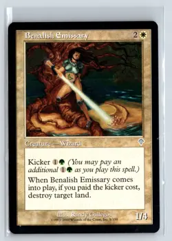 (2X) Benalish Emissary Invasion Uncommon - MTG Magic the Gathering Card - Image 3