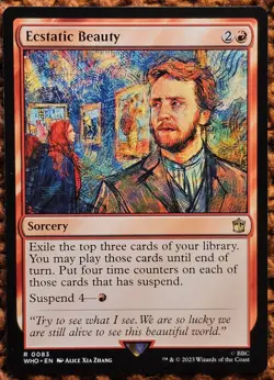 ✨Ecstatic Beauty✨ MTG | Universes Beyond: Doctor Who | NM/M | R 0083 - Image 1