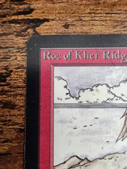 MTG Roc of Kher Ridges ⭐BETA LP Light Inking⭐ ⭐16 REAL HQ PICS! ⭐Rare 1993 Magic - Image 3