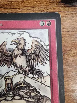 MTG Roc of Kher Ridges ⭐BETA LP Light Inking⭐ ⭐16 REAL HQ PICS! ⭐Rare 1993 Magic - Image 4