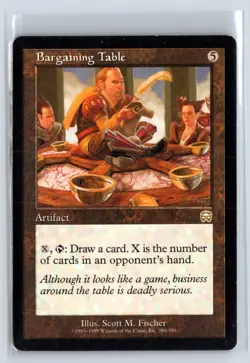 (2X) Bargaining Table - Mercadian Masques - MTG Magic the Gathering Card - Image 3