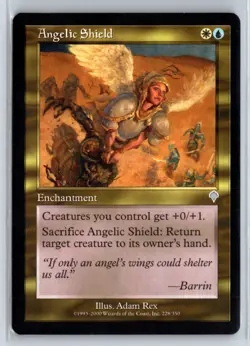(2X) Angelic Shield Invasion Uncommon - MTG Magic the Gathering Card - Image 3