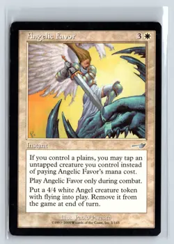 (2X) Angelic Favor Nemesis Uncommon - MTG Magic the Gathering Card - Image 1