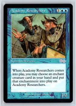 (2X) Academy Researchers Urza's Saga Uncommon - MTG Magic the Gathering Card - Image 1