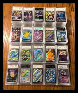 Pokemon Cards language CHN/JPN 1x Random PCG 9.5 Or 10 Graded (same as PSA) - Image 1