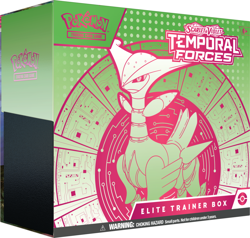 Pokemon TCG: TEMPORAL FORCES - IRON LEAVES - Elite Trainer Box ETB Brand NEW - Image 1