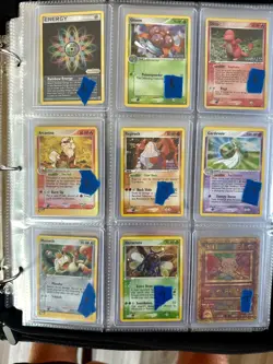 POKEMON BINDER COLLECTION VINTAGE HOLO WOTC EX ERA NEAR MINT REVERSE HOLO - Image 3