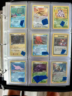 POKEMON BINDER COLLECTION VINTAGE HOLO WOTC EX ERA NEAR MINT REVERSE HOLO - Image 4