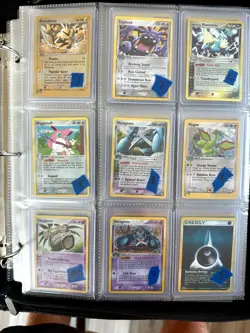 POKEMON BINDER COLLECTION VINTAGE HOLO WOTC EX ERA NEAR MINT REVERSE HOLO - Image 5