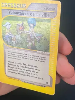 CARTE POKEMON VOLONTAIRES DE LA VILLE 136/147 FR UNCO WIZARDS AQUAPOLIS - BE - Image 3