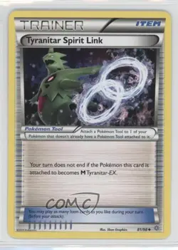 Tyranitar Spirit Link Pokemon XY Ancient Origins #81 - Image 1