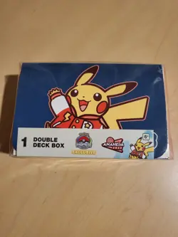 Pokemon TCG: World Championship Anaheim 2025 Double Deck Box Pikachu Varsity - Image 1