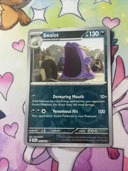 Swalot 092/142 Reverse Holo Pokemon TCG: Stellar Crown Near Mint (NM) - Image 1