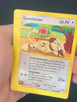 CARTE POKEMON QUEULORIOR 109/147 FR COMMUNE WIZARDS AQUAPOLIS - BE - Image 2