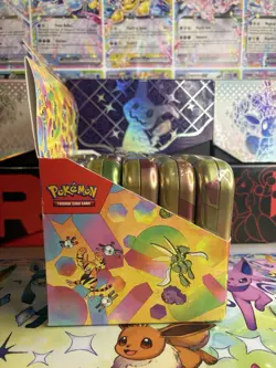 Pokemon TCG Scarlet Violet 151 Mini Tin Display 10 Tins Sealed Only 9/10 Arts - Image 3