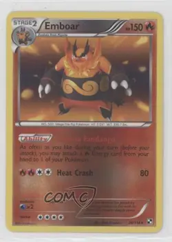 Emboar Reverse Foil Pokemon Black & White Base Set #20 - Image 1