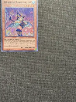 Yugioh! Chocolate Magician Girl MVP1-ENS52 Secret Rare 1st Edition NM - Image 2