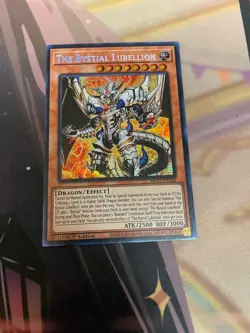 YUGIOH - THE BYSTIAL LUBELLION - MP23 - SECRET RARE - NM - 1ST ED - Image 1