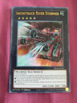 Infinitrack River Stormer MP20-EN212 Ultra Rare Near Mint 1st Edition Yugioh - Image 1