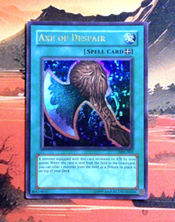 YuGiOh! Axe of Despair MRL-002 Unlimited HP UR - Image 1