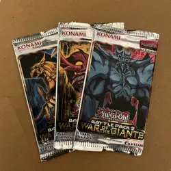 YuGiOh - 3x Battle Pack 2 War of the Giants Booster Pack Set *Sealed* - Image 1