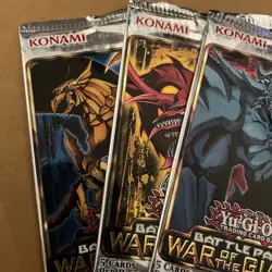 YuGiOh - 3x Battle Pack 2 War of the Giants Booster Pack Set *Sealed* - Image 3