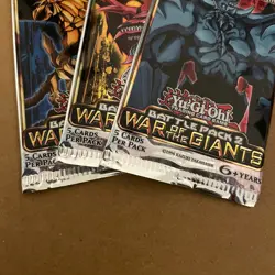 YuGiOh - 3x Battle Pack 2 War of the Giants Booster Pack Set *Sealed* - Image 4