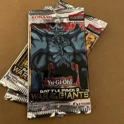 YuGiOh - 3x Battle Pack 2 War of the Giants Booster Pack Set *Sealed* - Image 5