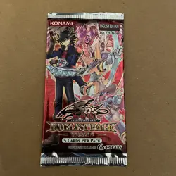 YuGiOh - Duelist Pack Yusei 2 Booster Pack 1st Edition - Sealed - Image 1