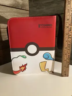 Trading Card Binder Only TCG Game Pokemon 440 Cards w/ 50 Removable Sleeves - Image 3