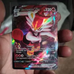 Cinderace VMAX Rebel Clash Pokemon Card 036/192 - Image 1
