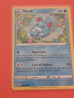 Marill 58/264 Common | Sword and Shield Fusion Strike | Pokemon Card TCG NM/M - Image 2