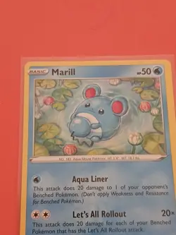 Marill 58/264 Common | Sword and Shield Fusion Strike | Pokemon Card TCG NM/M - Image 5