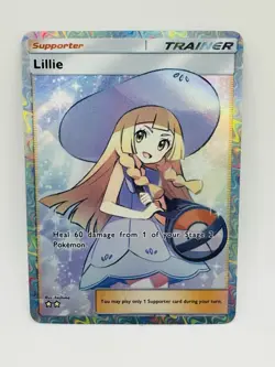 Pokemon Lillie Starlight Special DIY Doujin Kawaii Art Card - Image 1