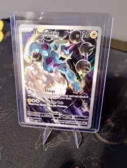 Pokemon Thundurus Card 209 Promo SV Black Bolt NM Condition - Image 1