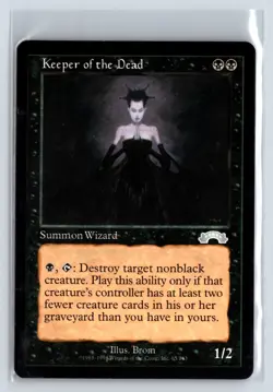 (2X) Keeper of the Dead Exodus Uncommon - MTG Magic the Gathering Card - Image 3