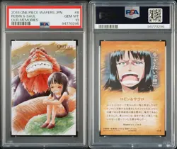 PSA10 One Piece Wafer Card Robin Sauro - Image 3