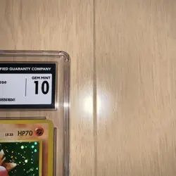 Cgc10 Pokemon Card Ebiwarar Old Back First Edition PSA10 - Image 3