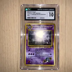 Cgc10 Pokemon Card Natsume'S Gengar Old Back Full Holo PSA10 - Image 1